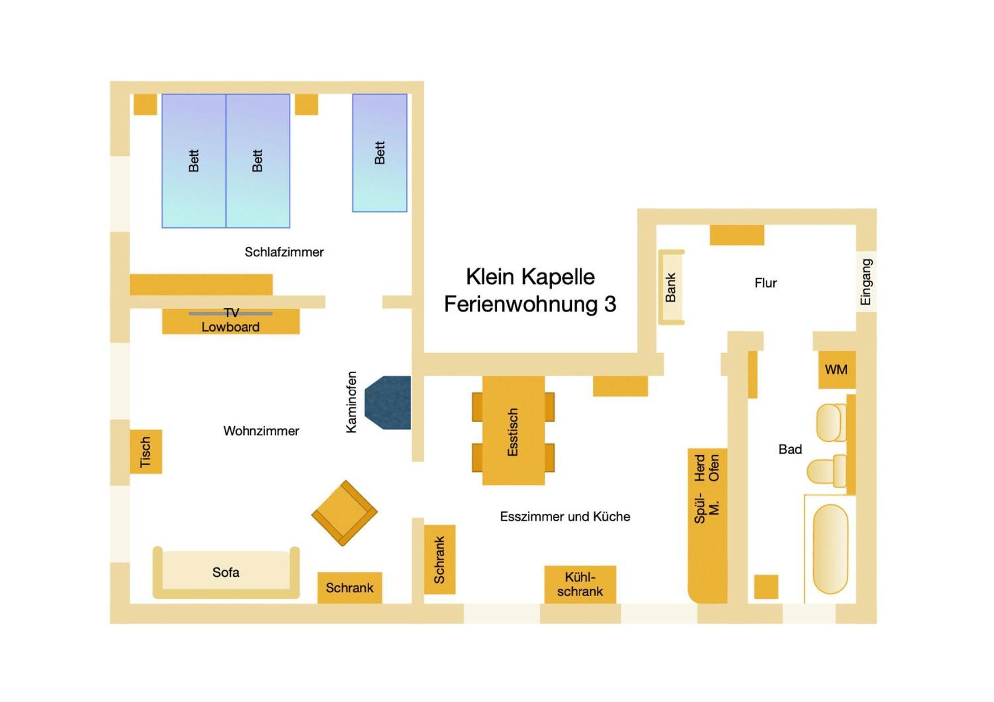 Ferienwohnungen Klein Kapelle Gingst Exterior foto